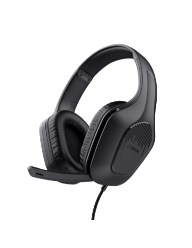 Trust GXT 415 Zirox Auriculares Alámbrico Diadema Juego Negro