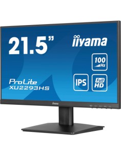 IIYAMA MONITOR PANEL IPS DE 21.5’’, REGULABLE, 100 HZ, HDMI, REDUCTOR DE LUZ AZUL, ALTAVOCES