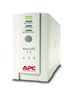APC Back-UPS sistema de alimentación ininterrumpida (UPS) En espera (Fuera de línea) o Standby (Offline) 0,65 kVA 400 W 4 salida
