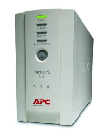 APC Back-UPS sistema de alimentación ininterrumpida (UPS) En espera (Fuera de línea) o Standby (Offline) 0,35 kVA 210 W 4 salida