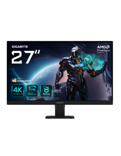 GIGABYTE GS27U 27” Monitor de juegos UHD - 3840 x 2160 (UHD), 160Hz, 1ms, 350 cd/m², Display HDR400, HDMI 2.1, DisplayPort 1.4
