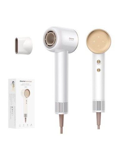 DREAME HAIR GLORY HIGH-SPEED HAIR DRYER-WHITE（GLORYCOMBO）