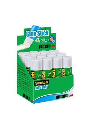 EXPOSITOR 12 BARRAS ADHESIVO PERMANENTE 40G 6240DN SCOTCH 7100115359