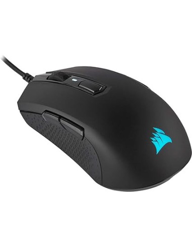 RATON CORSAIR M55 LIGERO, CON CABLE, NEGRO CH-930F000-WW