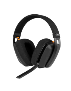 Krom NXKROMKANJIBK auricular y casco Auriculares Inalámbrico y alámbrico Diadema Juego USB Tipo C Bluetooth Negro