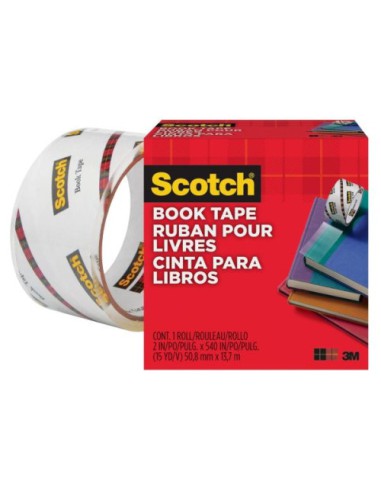 ROLLO CINTA REPARACIÓN DE LIBROS 50,8 MM X 13,7 MTS SCOTCH 7010408215