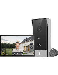 EZVIZ HP5 sistema de intercomunicación de video 17,8 cm (7") Negro, Plata