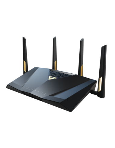 ASUS RT-BE88U router inalámbrico 10 Gigabit Ethernet Doble banda (2,4 GHz / 5 GHz) Negro, Gris