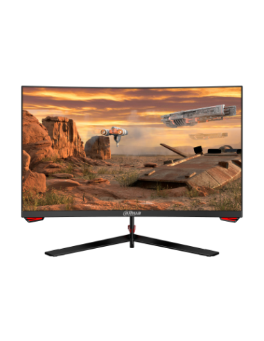 MONITOR DAHUA GAMING 27", CURVO, 165HZ, 2HDMI, DISPLAY PORTS, 1MS