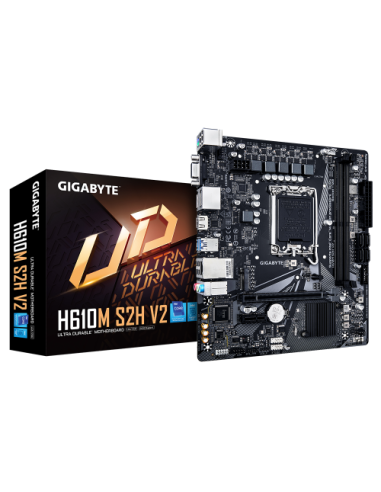 Gigabyte H610M S2H V2 placa base Intel H610 Express LGA 1700 micro ATX