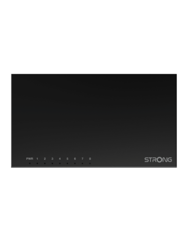Strong SW8000M switch Gigabit Ethernet (10/100/1000) Negro