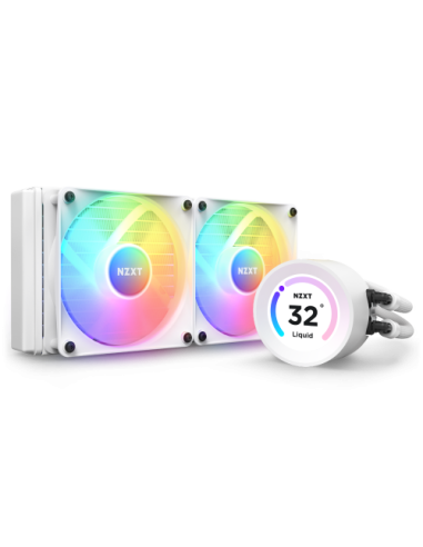 NZXT Kraken Elite 240 RGB Procesador Sistema de refrigeración líquida todo en uno 12 cm Blanco 1 pieza(s)