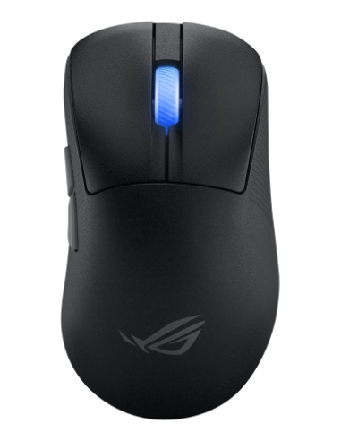 ASUS ROG Keris II Ace Wireless AimPoint Black ratón mano derecha RF Wireless + Bluetooth + USB Type-A Óptico 42000 DPI
