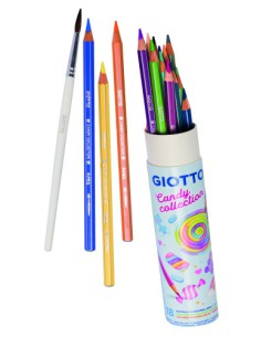 BOTE 18 LÁPICES ACUARELABLES CANDY COLLECTION GIOTTO F250000