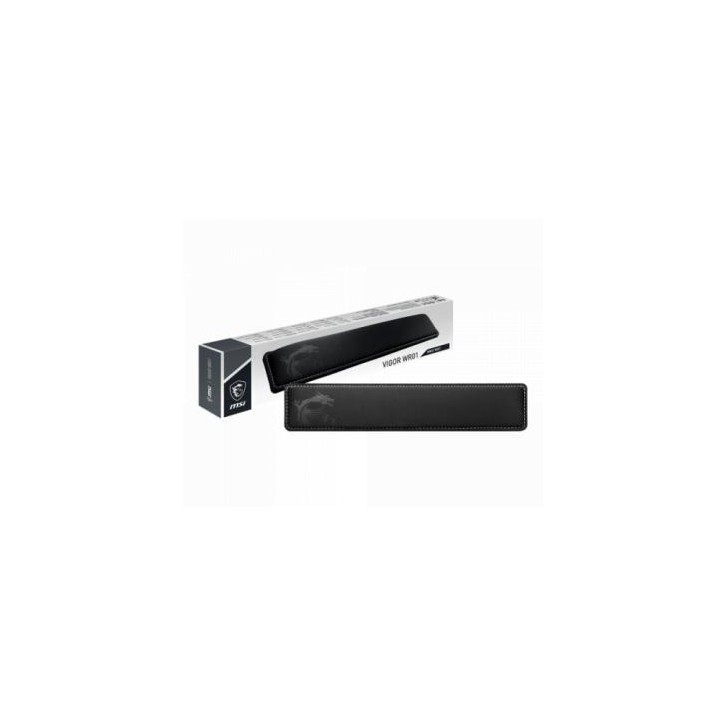 MSI Vigor-WR01 descansa muñecas Espuma de memoria, Caucho Negro