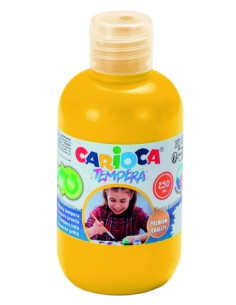 BOTELLA TEMPERA 250 ML. AMARILLO CARIOCA 40424/03
