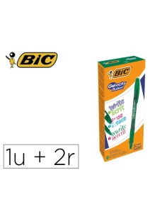 BOLIGRAFO DE GEL BORRABLE VERDE BIC 516531