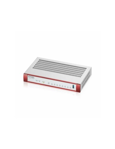 USG FLEX100 H Series, 8 Puertos WAN/LAN: 7*1G + 1*1G( PoE+), 1*USB incluye un año licencia servicios seguridad GOLD SECURITY PAC
