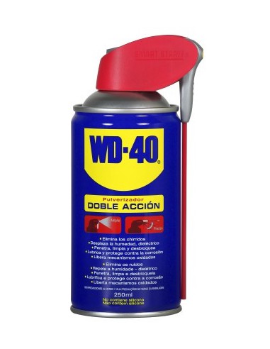 BOTE 250ML ACEITE LUBRICANTE CON PULVERIZADOR Y CANULA INTEGRADA WD40 534489