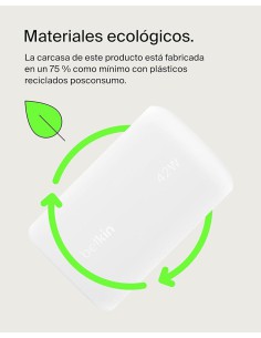 BOOSTCHARGE 42W - 30W USB-C PD PPS + 12W USB-A DUAL WALL CHARGE