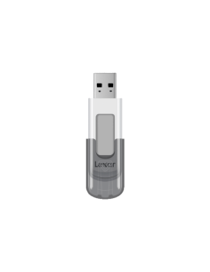 Lexar JumpDrive V100 unidad flash USB 64 GB USB tipo A 3.2 Gen 1 (3.1 Gen 1) Gris, Blanco