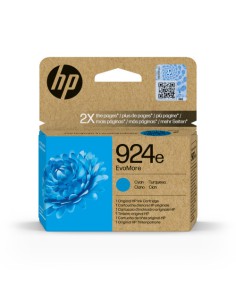 HP Cartucho de Tinta Original EvoMore 924e cian