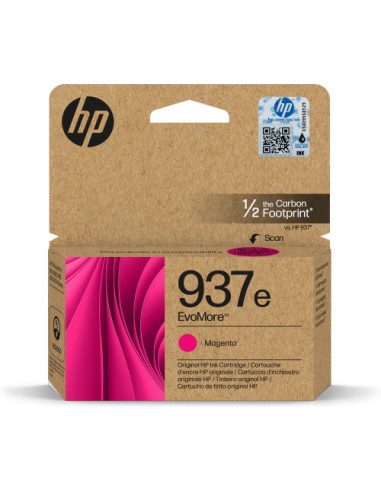 HP Cartucho de Tinta Original EvoMore 937e magenta
