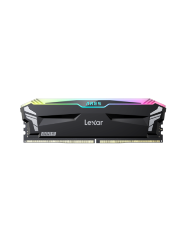 LEXAR MEMORIA ARES DDR5 32GB (2X16GB) 6800 CL34 1.4V HEATSINK RGB DUAL PACK BLACK LD5U16G68C34LA-RGD