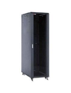 WP STANDING NETWORK RACK RNA SERIES 19" 42U 600X600MM DESMONTADO, BLACK RAL 9005 (WPN-RNA-42606-BS)