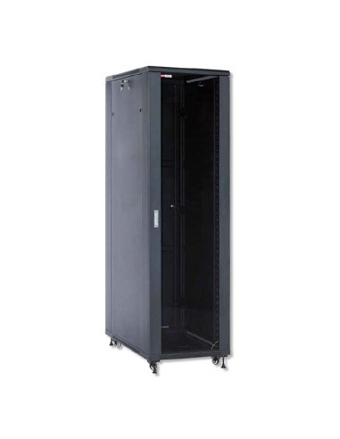 WP STANDING NETWORK RACK RNA SERIES 19" 42U 600X600MM DESMONTADO, BLACK RAL 9005 (WPN-RNA-42606-BS)