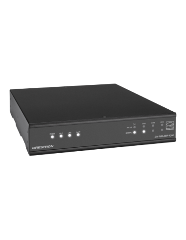 CRESTRON DM NAX X-SERIES FLEXIBLE OUTPUT AMPLIFIER, 300 W (DM-NAX-AMP-X300) 6511766