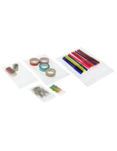 PACK 100 BOLSAS POLIETILENO 50 MICRAS AUTOCIERRE ZIP 40X60MM FIXO 50063000