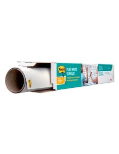 SUPERFICIE ADHESIVA DE BORRADO EN SECO 0,609X0,914M SUPER STICKY FLEX WRITE ROLLO FWS3X2 POST-IT 7100197625