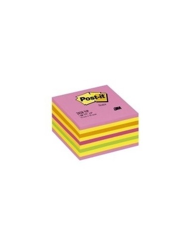 CUBO 450 HOJAS NOTAS ADHESIVAS 76X76MM COLORES SURTIDOS AZULES-VERDES 2028-NB POST-IT 7100172387