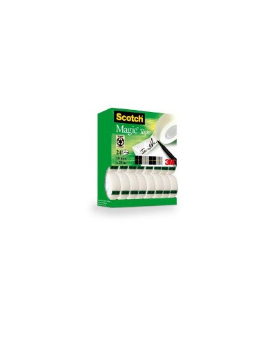 PACK 12+2 ROLLOS CINTAS ADHESIVAS INVISIBLES MAGIC19MM × 33M 810PCK14 SCOTCH 7100026965