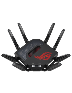 ASUS ROG Rapture GT-BE98 router inalámbrico 10 Gigabit Ethernet Quad-band (2.4 GHz / 5 GHz-1 / 5 GHz-2 / 6 GHz) Negro