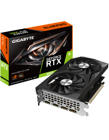 Gigabyte GeForce RTX 3050 WINDFORCE OC V2 8G NVIDIA 8 GB GDDR6