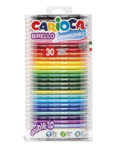 Carioca Birello rotulador Fino/Medio Multicolor 30 pieza(s)
