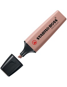 STABILO BOSS ORIGINAL NatureColors marcador 1 pieza(s) Punta de cincel Marrón