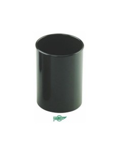 CUBILETE COLOR NEGRO PLÁSTICO RECICLADO Y RECICLABLE FAIBO 205R2