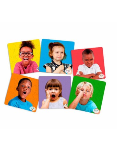SET 6 PUZZLES EMOCIONES MINILAND 5005035270