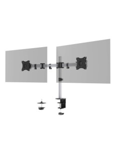 SOPORTE Y BRAZOS ARTICULADOS SELECT PARA 2 PANTALLAS DURABLE 509523