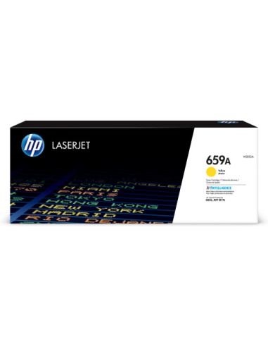 HP LaserJet Cartucho de tóner Original 659A amarillo