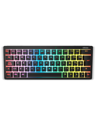Krom Kreator teclado Juego USB Negro