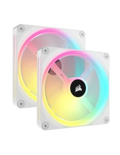 Corsair CO-9051008-WW sistema de refrigeración para ordenador Carcasa del ordenador Ventilador 14 cm Blanco 2 pieza(s)