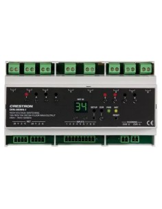 CRESTRON DIN RAIL HIGH-VOLTAGE SWITCH WITH DIGITAL INPUTS (DIN-8SW8-I) 6503776