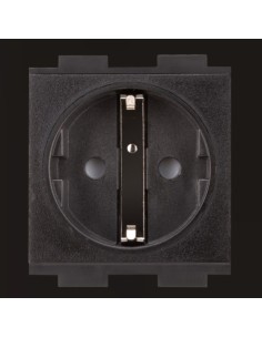CRESTRON AC POWER OUTLET MODULE FOR FT2 SERIES, SINGLE, EUROPEAN "SCHUKO,” TYPE F (FT2A-PWR-EU-1-BASIC) 6508436