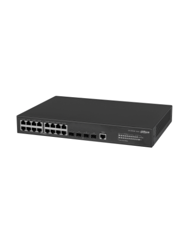 (DH-AS4300-16GT4GF) DAHUA SWITCH L2 16 PUERTOS 1000M + 4 SFP
