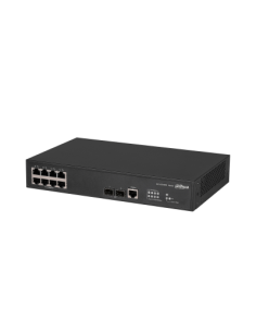 (DH-AS4300-8GT2GF) DAHUA SWITCH L2 8 PUERTOS RJ45 + 2 SFP