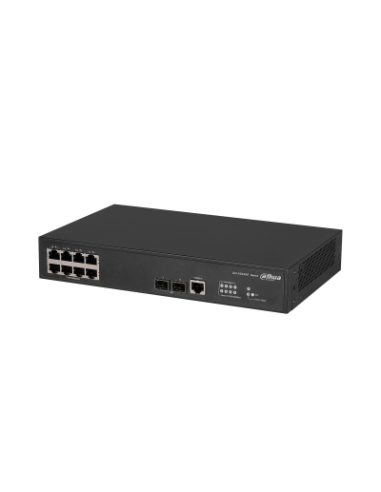 (DH-AS4300-8GT2GF) DAHUA SWITCH L2 8 PUERTOS RJ45 + 2 SFP